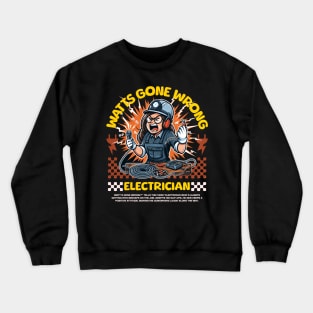 Funny Electrician Crewneck Sweatshirt